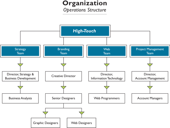 nike company organizational chart